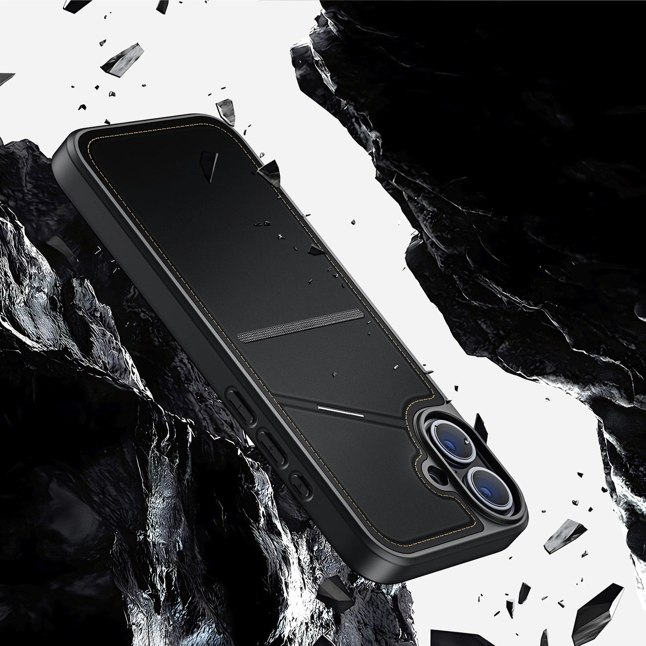 Dux Ducis Rafi II Mag Case with MagSafe for iPhone 16 - Black_10