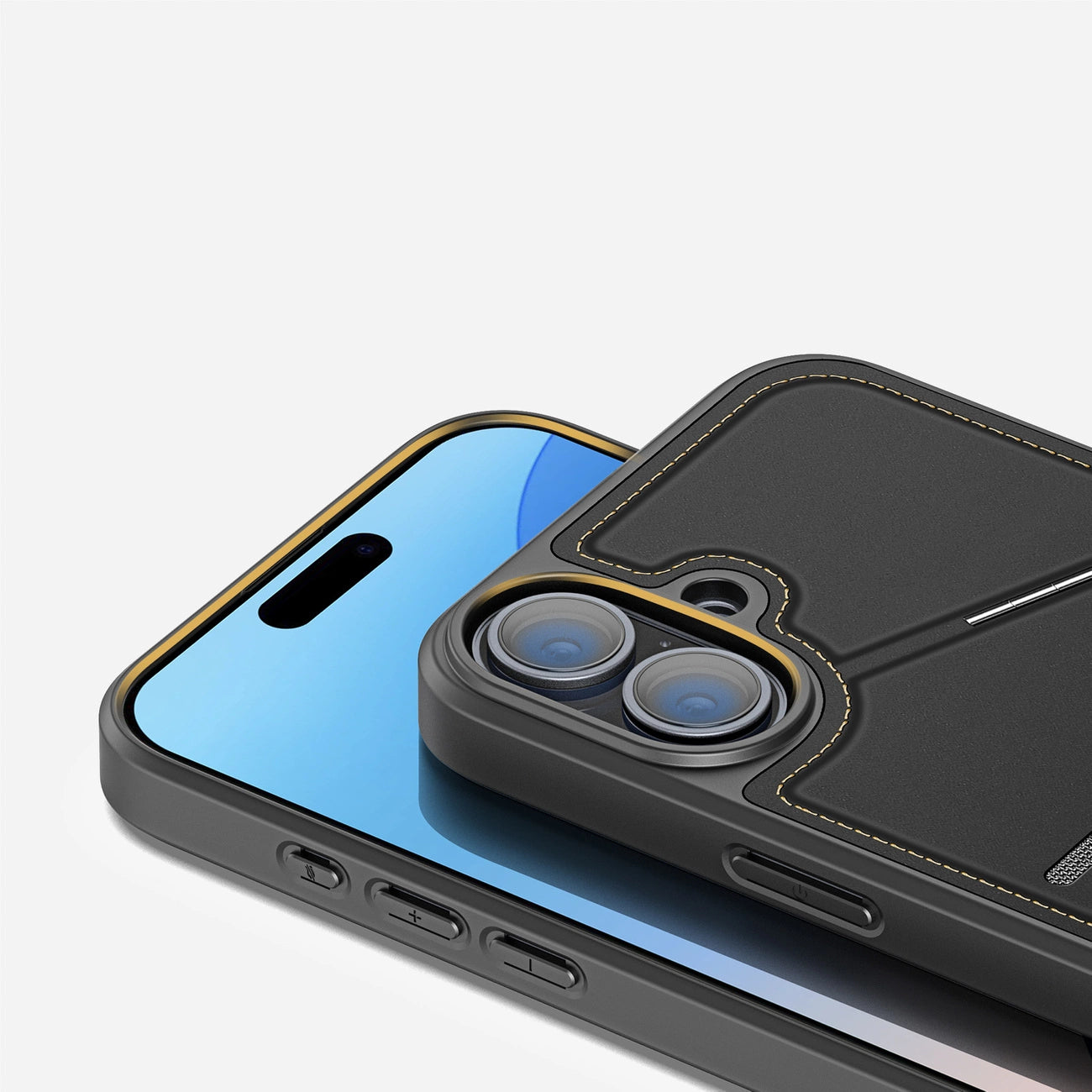 Dux Ducis Rafi II Mag Case with MagSafe for iPhone 16 - Black_12