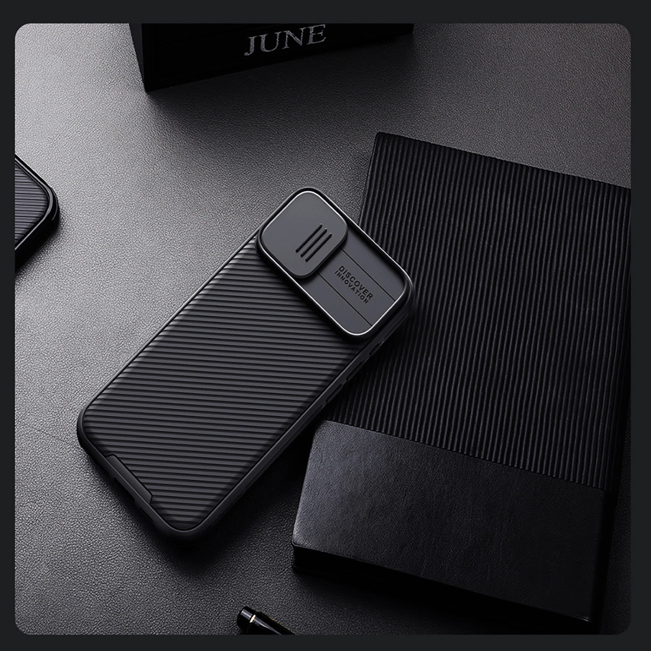 Nillkin CamShield Pro Magnetic Case for iPhone 16 - black_17