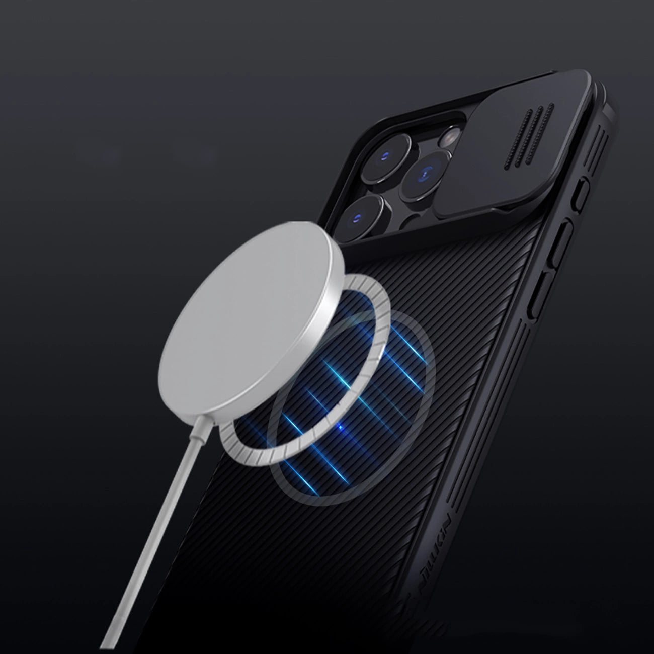 Nillkin CamShield Pro Magnetic Case for iPhone 16 Pro - black_19