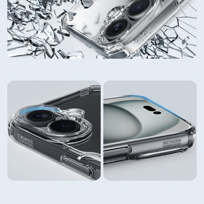 Nillkin Nature Pro Case for iPhone 16 - transparent and white_10