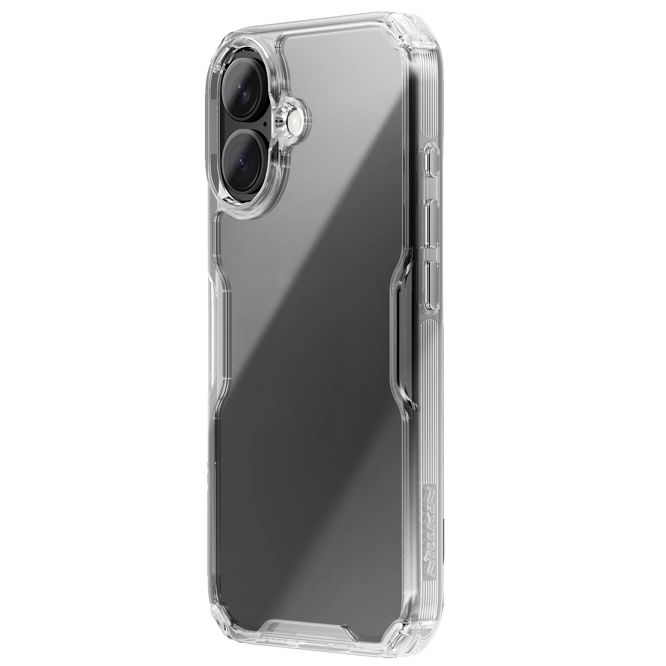Nillkin Nature Pro Case for iPhone 16 - transparent and white_1