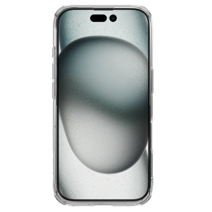 Nillkin Nature Pro Case for iPhone 16 - transparent and white_3