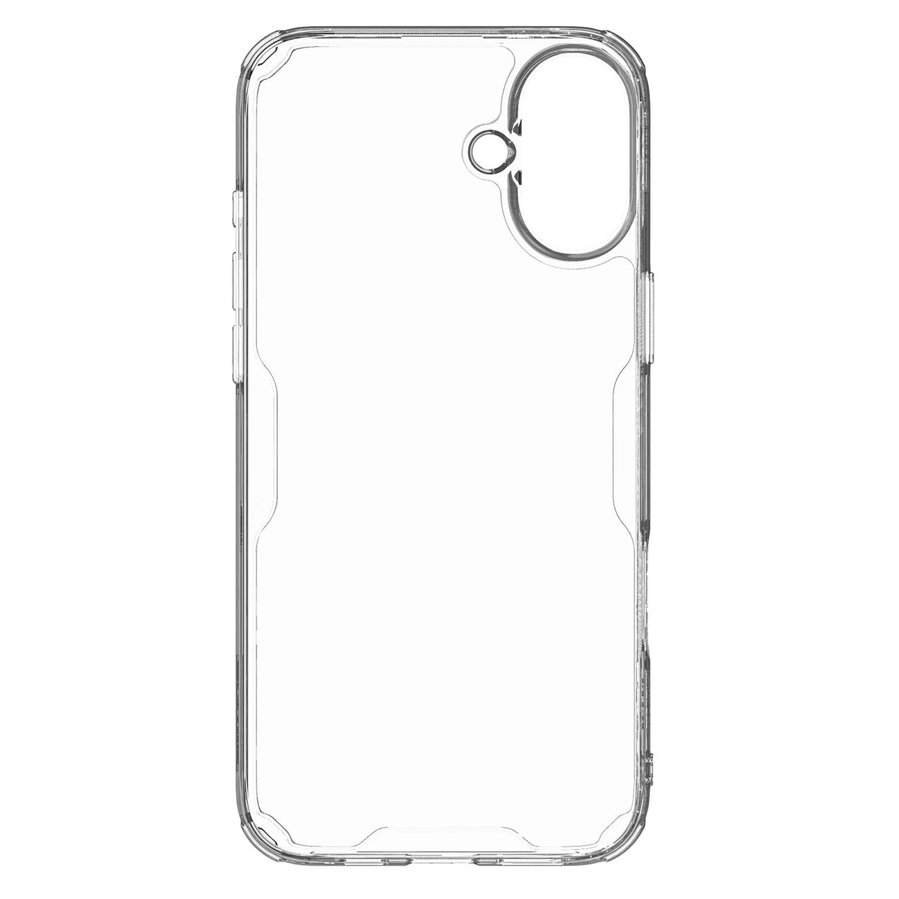 Nillkin Nature Pro Case for iPhone 16 - transparent and white_4
