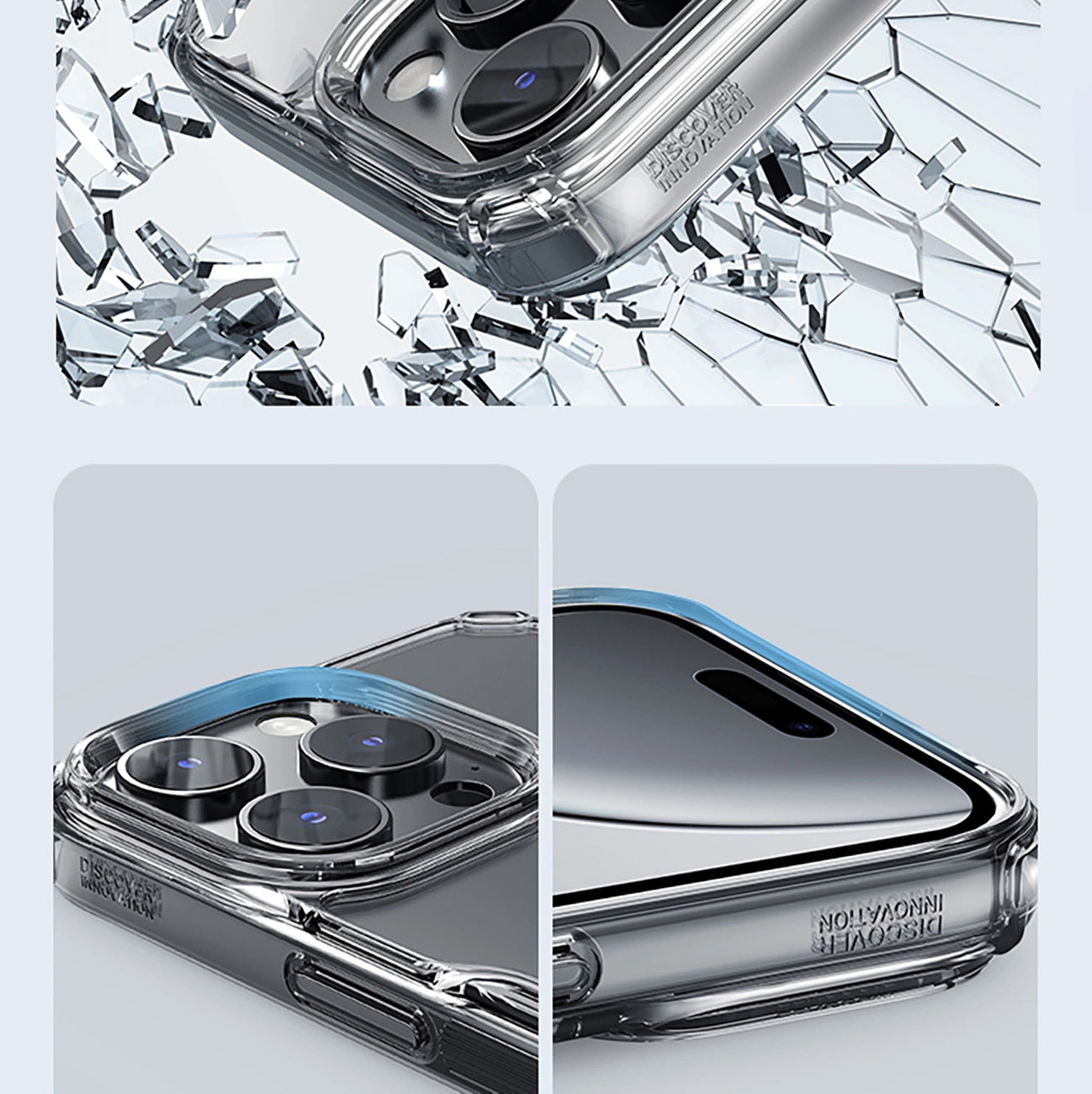Nillkin Nature Pro Case for iPhone 16 Pro - transparent and white_10