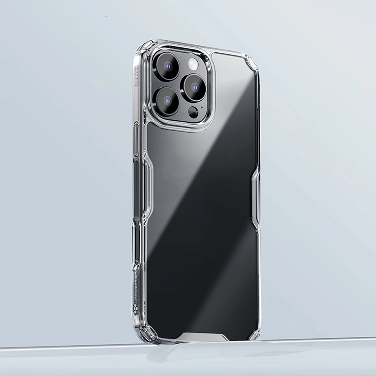 Nillkin Nature Pro Case for iPhone 16 Pro - transparent and white_5