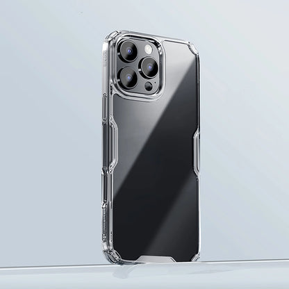 Nillkin Nature Pro Case for iPhone 16 Pro - transparent and white_5
