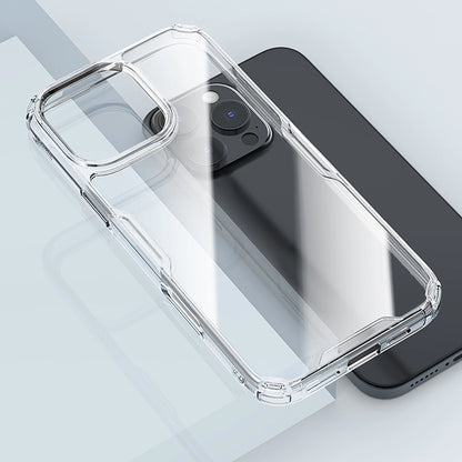 Nillkin Nature Pro Case for iPhone 16 Pro - transparent and white_7