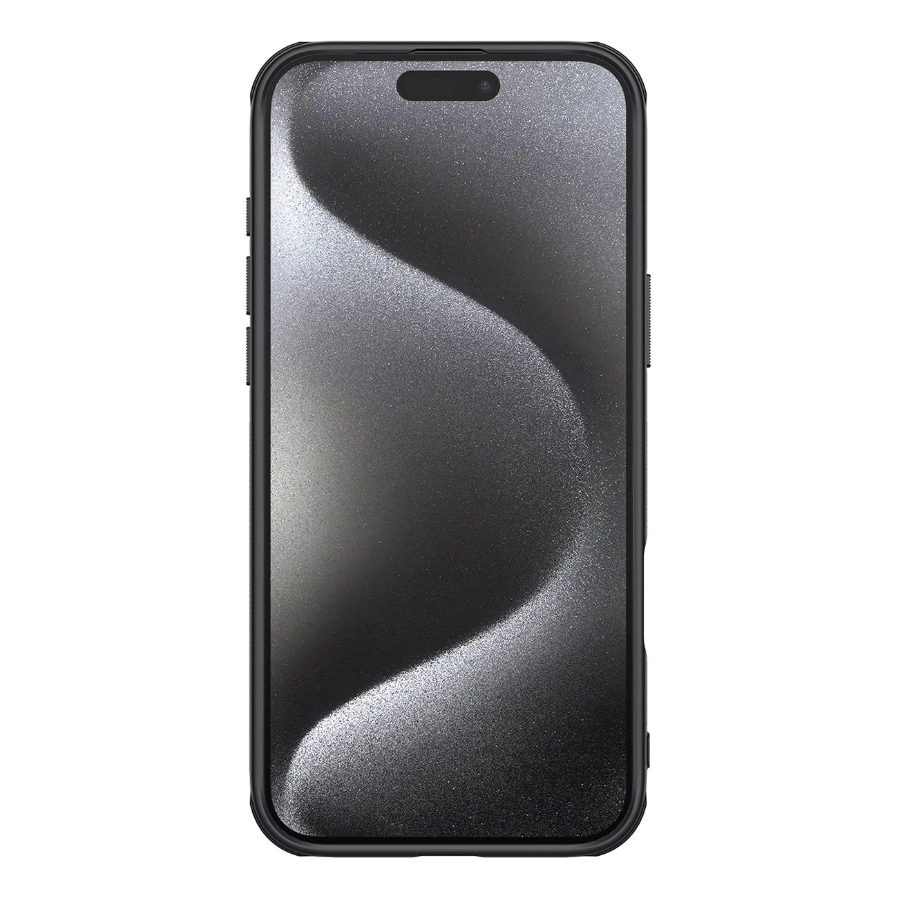 Nillkin Super Frosted Shield Pro Magnetic Case for iPhone 16 Pro - black_1