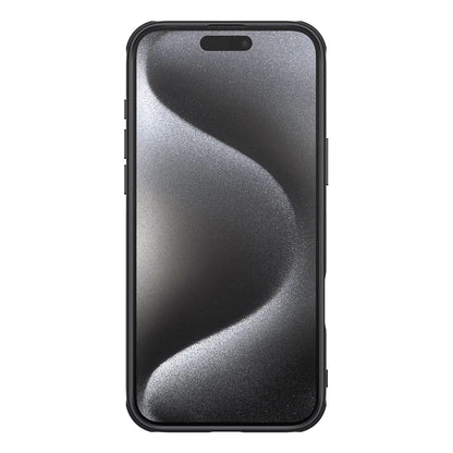 Nillkin Super Frosted Shield Pro Magnetic Case for iPhone 16 Pro - black_1