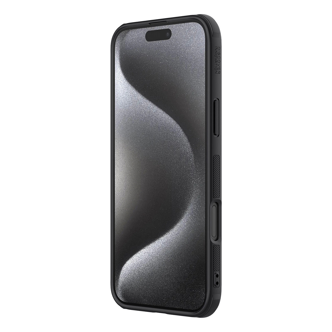 Nillkin Super Frosted Shield Pro Magnetic Case for iPhone 16 Pro - black_4