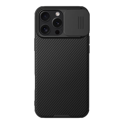 Nillkin CamShield Pro Case for iPhone 16 Pro Max with camera cover - black_1