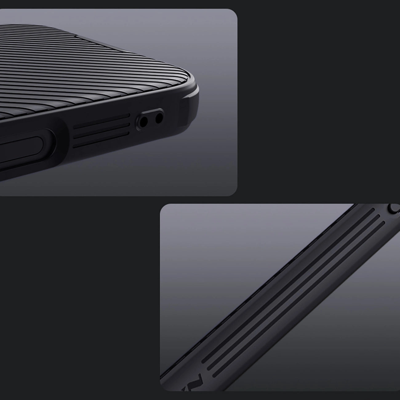 Nillkin CamShield Pro Case for iPhone 16 Pro Max with camera cover - black_14