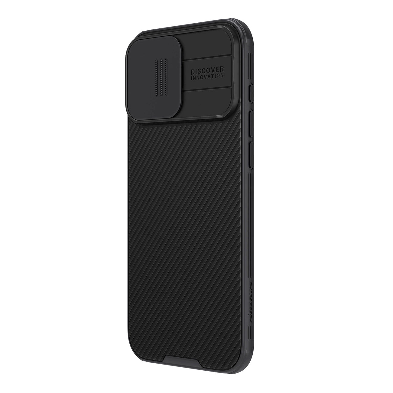 Nillkin CamShield Pro Case for iPhone 16 Pro Max with camera cover - black_2
