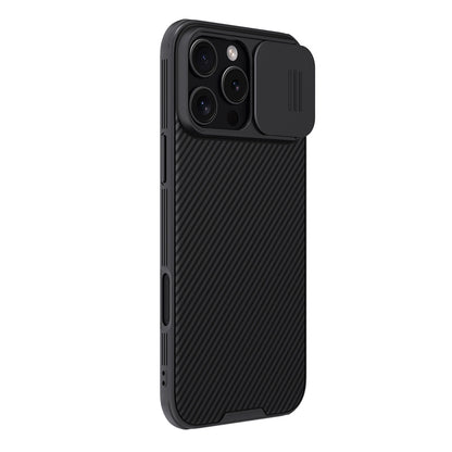 Nillkin CamShield Pro Case for iPhone 16 Pro Max with camera cover - black_3