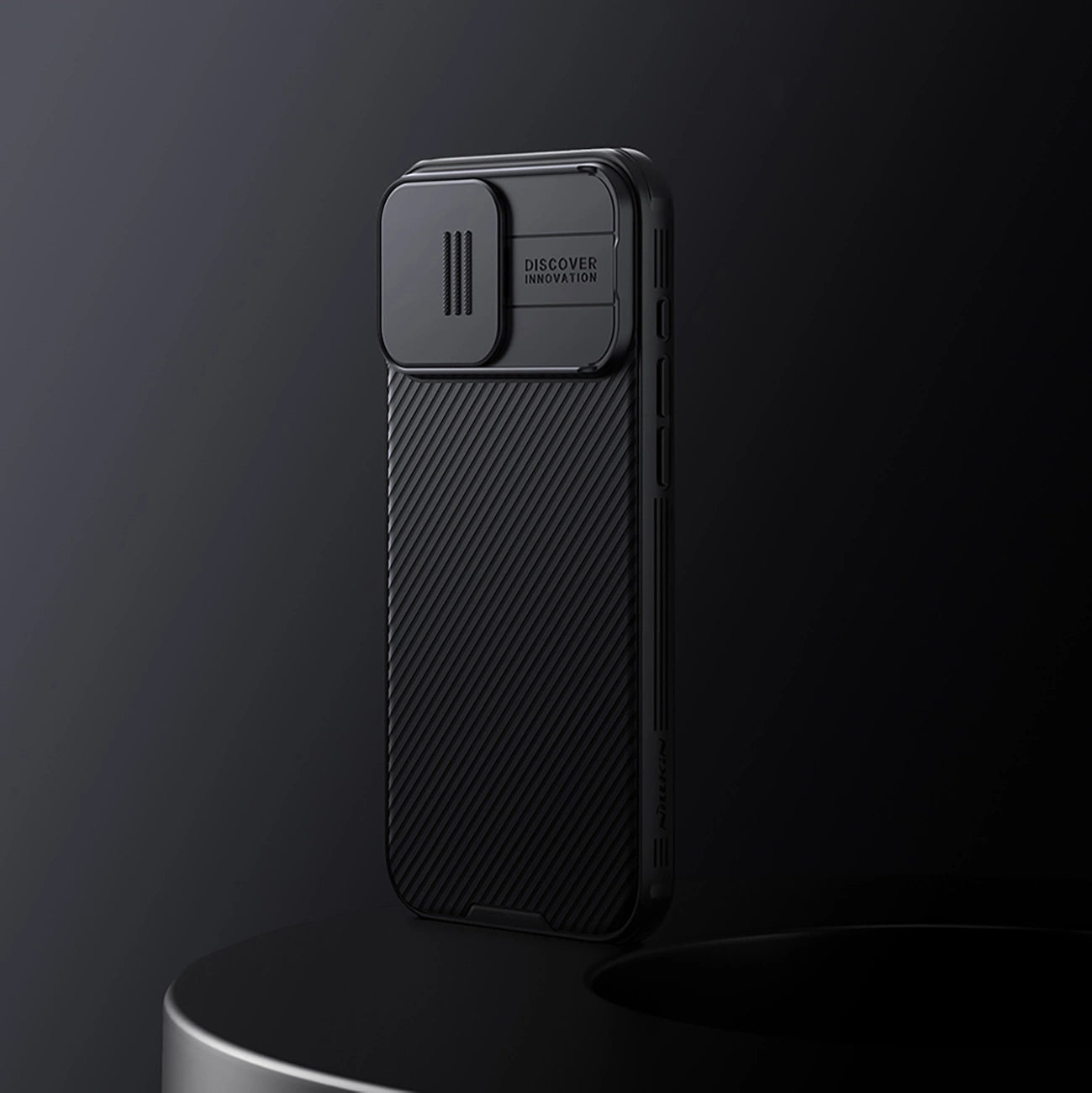 Nillkin CamShield Pro Case for iPhone 16 Pro Max with camera cover - black_7