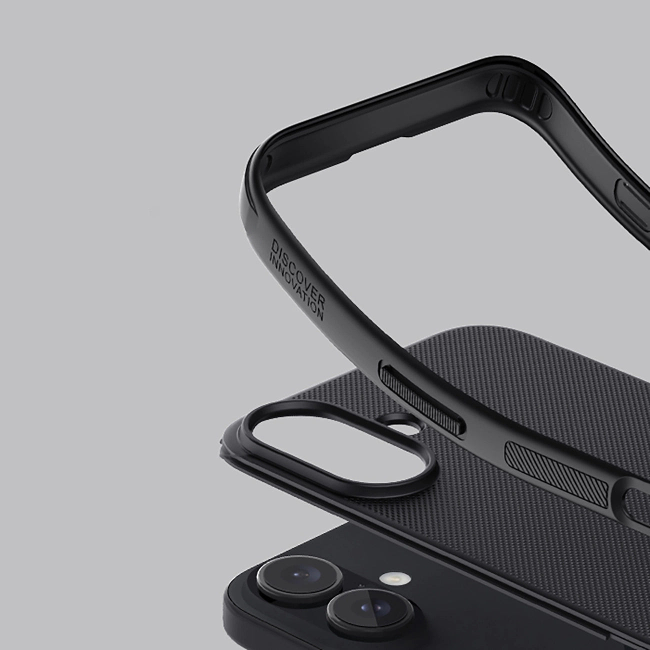 Nillkin Super Frosted Shield Pro Magnetic Case for iPhone 16 - black_9