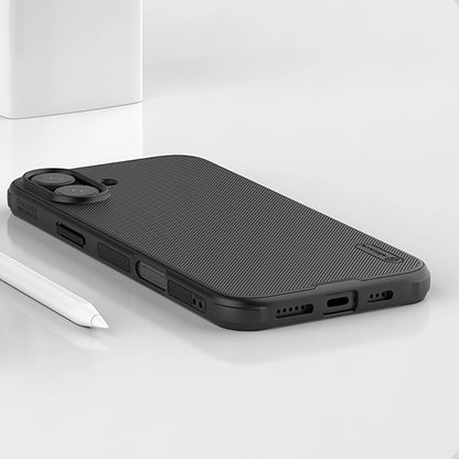 Nillkin Super Frosted Shield Pro Magnetic Case for iPhone 16 - black_17