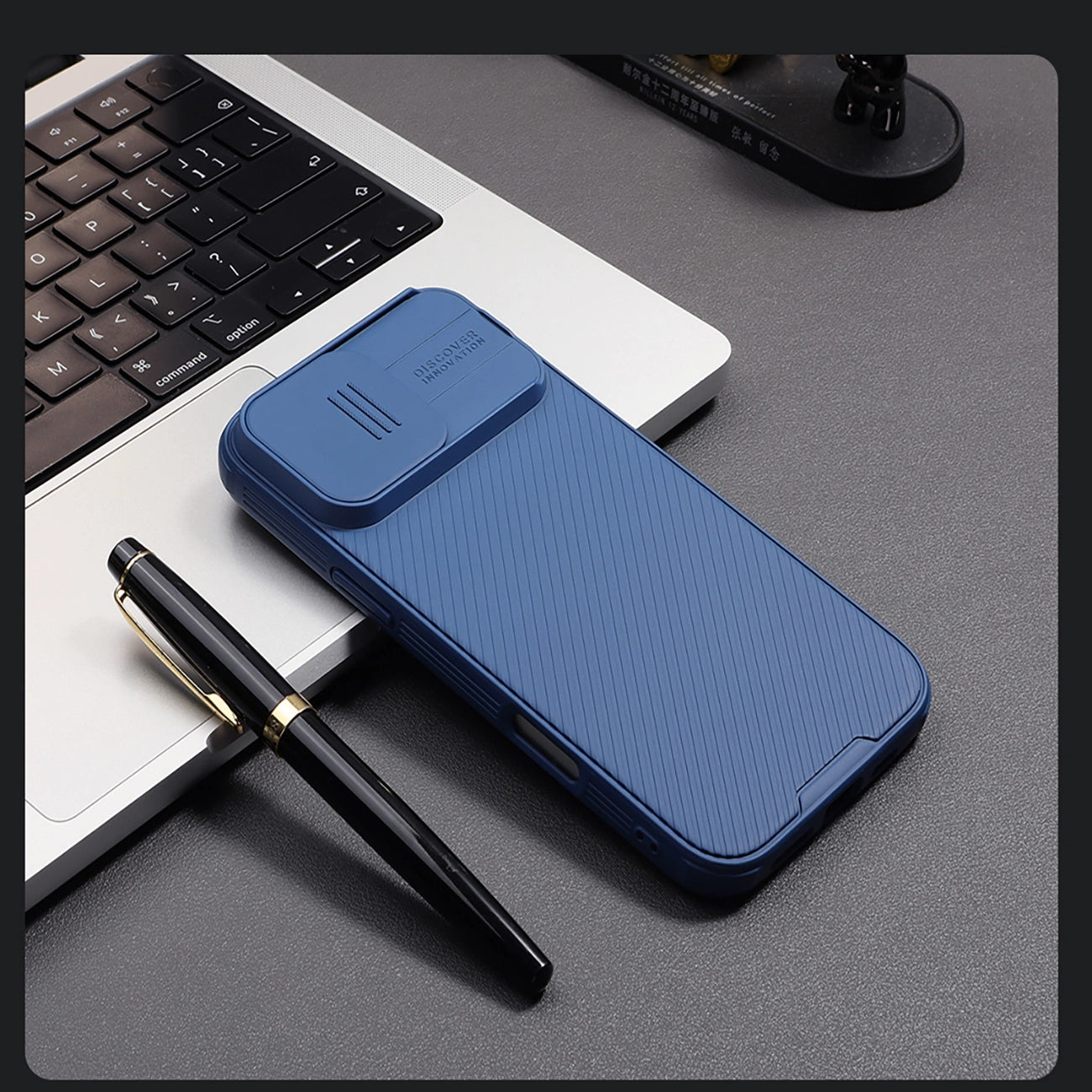 Nillkin CamShield Pro Magnetic Case for iPhone 16 - blue_6