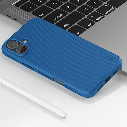 Nillkin Super Frosted Shield Pro case for iPhone 16 - blue_8