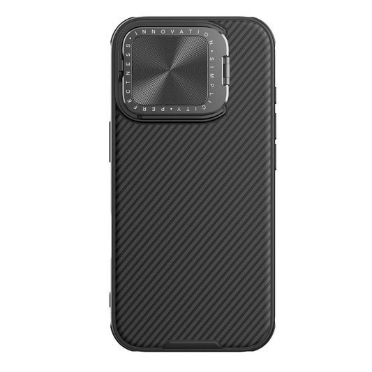 Nillkin CamShield Prop Case for iPhone 16 Pro with Camera Cover and Stand - Black_0