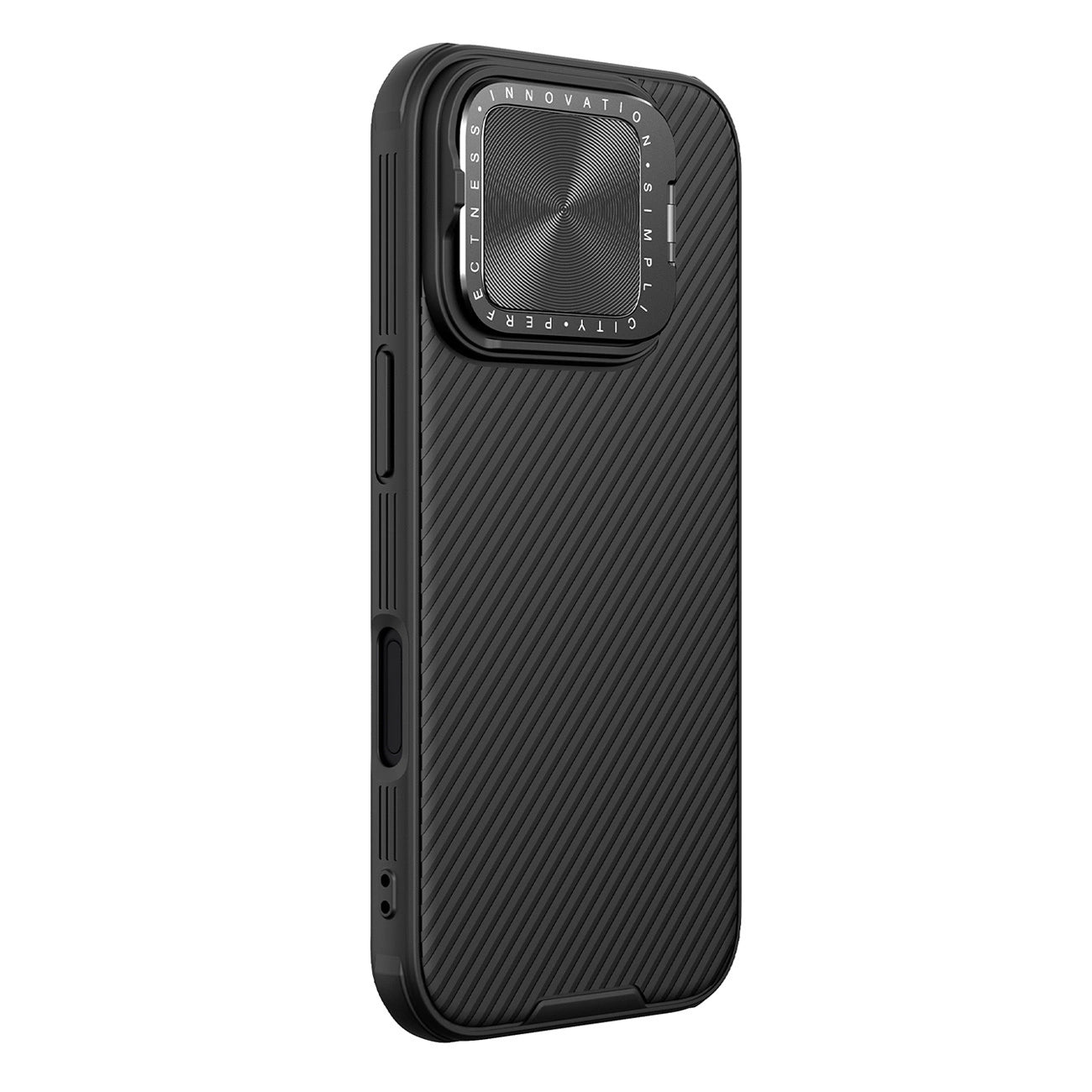 Nillkin CamShield Prop Case for iPhone 16 Pro Max with Camera Cover and Stand - Black_1