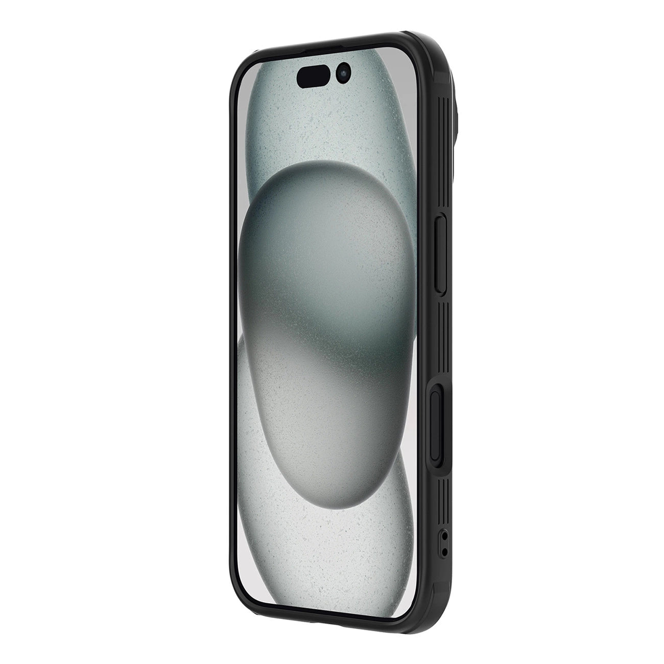 Nillkin CamShield Prop Case for iPhone 16 Pro Max with Camera Cover and Stand - Black_3