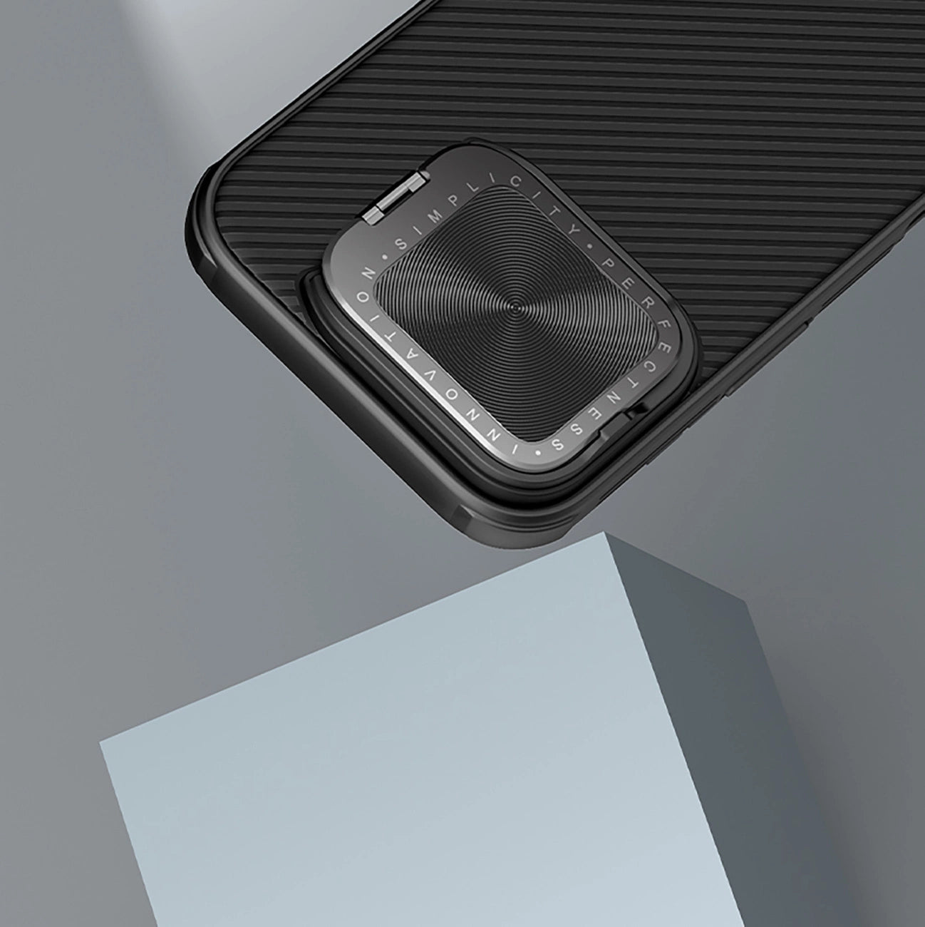 Nillkin CamShield Prop Case for iPhone 16 Pro Max with Camera Cover and Stand - Black_7
