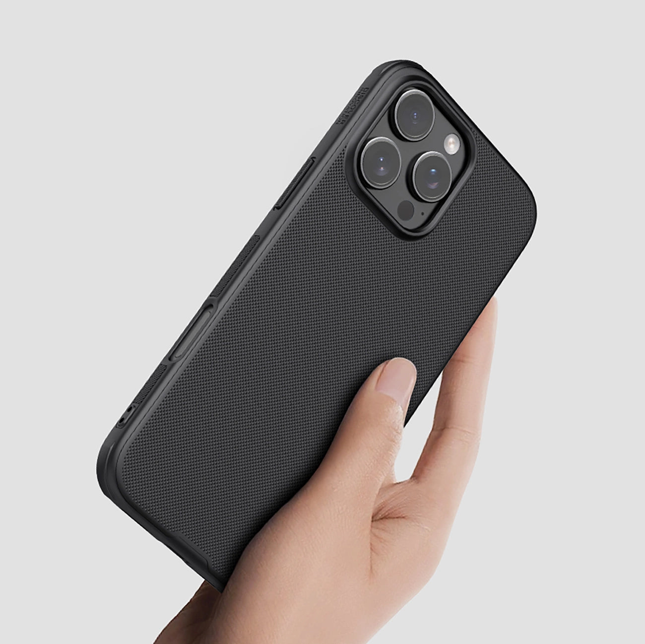 Nillkin Super Frosted Shield Pro case for iPhone 16 Pro - black_8
