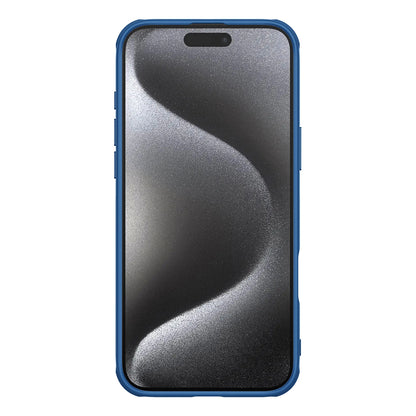 Nillkin Super Frosted Shield Pro Magnetic Case for iPhone 16 Pro - blue_2