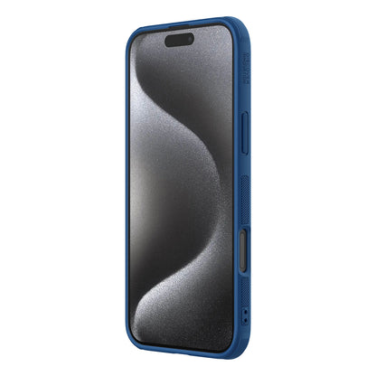 Nillkin Super Frosted Shield Pro Magnetic Case for iPhone 16 Pro - blue_3