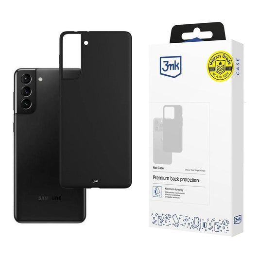 3mk Matt Case for Samsung Galaxy S21+ 5G - black_0