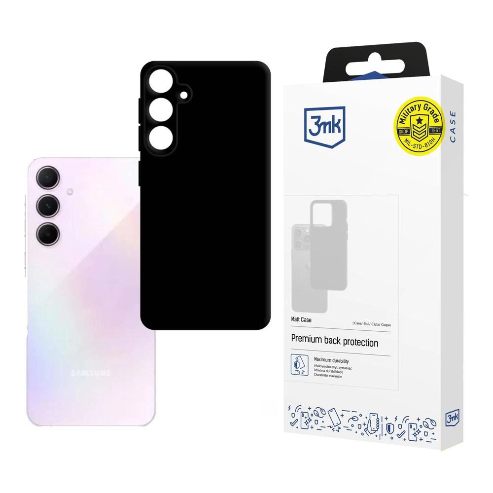 3mk Matt Case Samsung Galaxy A55 5G - Black_0