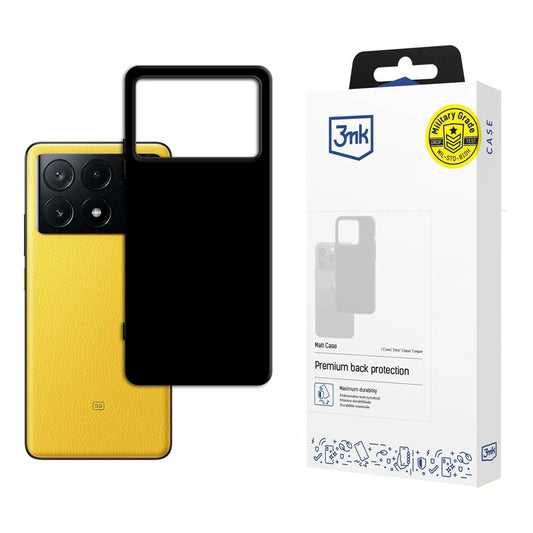 3mk Matt Case for Xiaomi Poco X6 Pro 5G - black_0