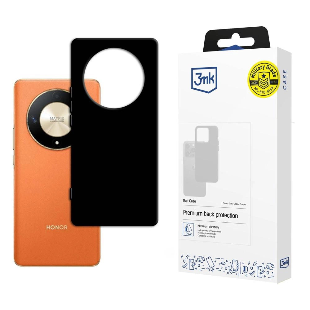 3mk Matt Case for Honor Magic6 Lite 5G - Black_0