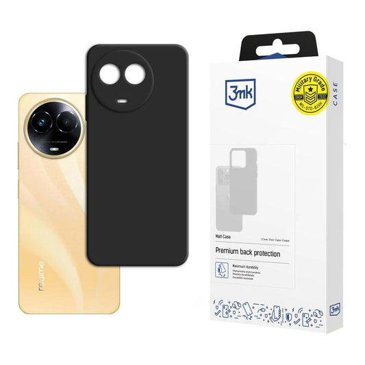 3mk Matt Case for Realme 11 5G - Black_0