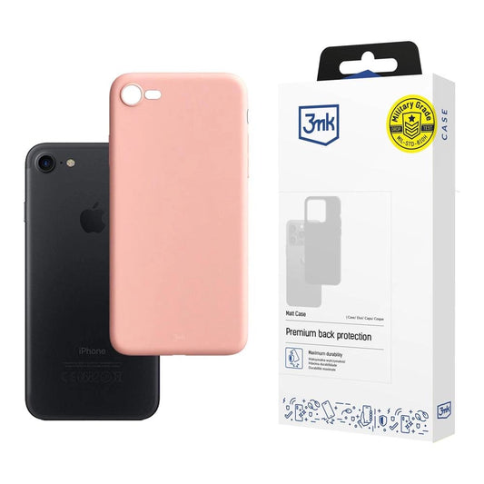 3mk Matt Case for iPhone 7 / 8 / SE 2020 / SE 2022 - pink_0
