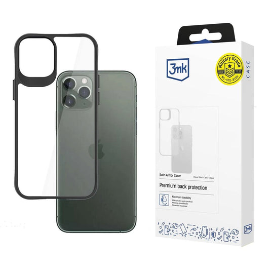 3mk Satin Armor Case+ case for iPhone 11 Pro - transparent_0