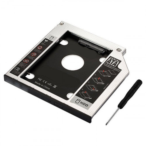 Ewent EW7003 funda para disco duro externo Acrilonitrilo butadieno estireno (ABS), Aluminio Negro, Blanco_2