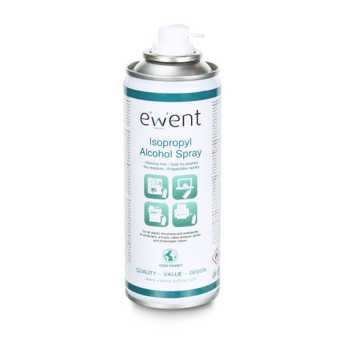 Ewent EW5613 kit de limpieza para computadora Impresora Espray para limpieza de equipos 200 ml_1