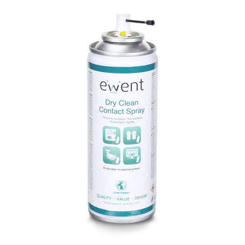Ewent EW5614 kit de limpieza para computadora Pantallas / PlÃ¡sticos, Universal Espray para limpieza de equipos 200 ml_4