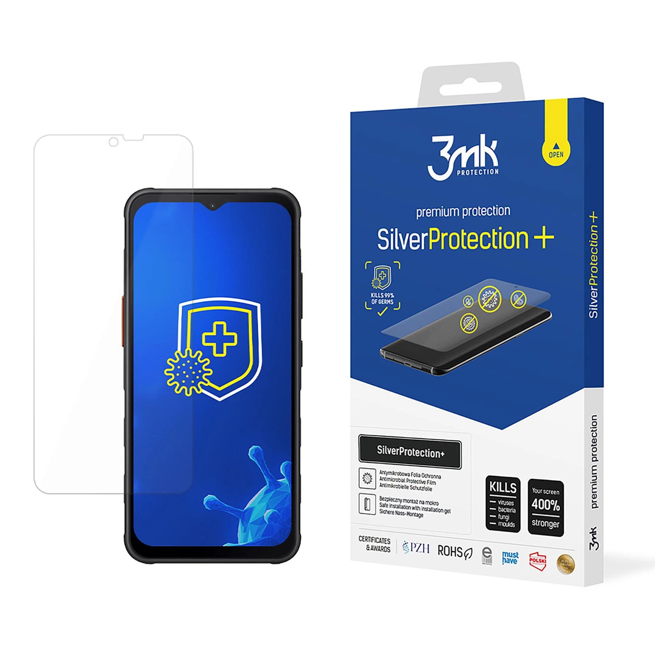 Folia ochronna antybakteryjna 3mk SilverProtection+ na Samsung Galaxy XCover 7_0