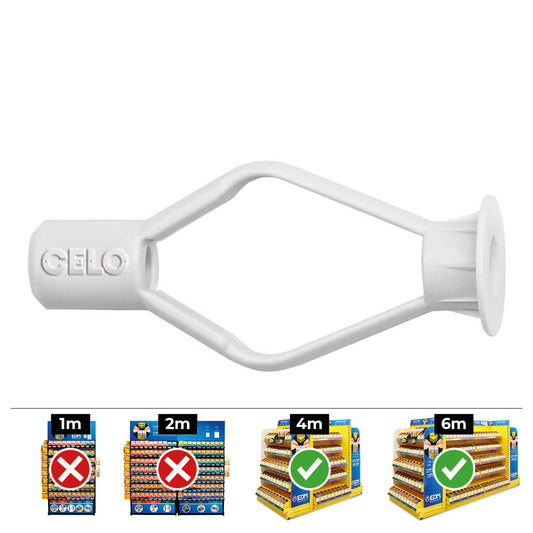 Caixa 50 unid. bucha cartÃ£o gesso Ã¸8mm ref. hr celo_0
