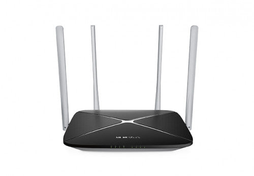 Mercusys AC12 router inalámbrico Ethernet rápido Doble banda (2,4 GHz / 5 GHz) Negro_2