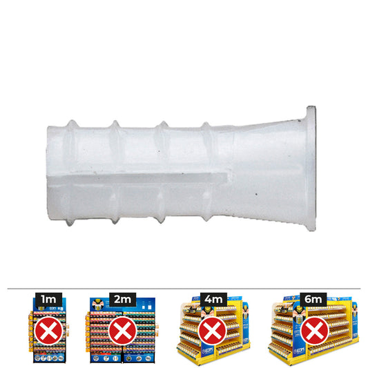 Caixa 500 unidades pad plÃ¡stico tipo b Ã¸5 mm_0