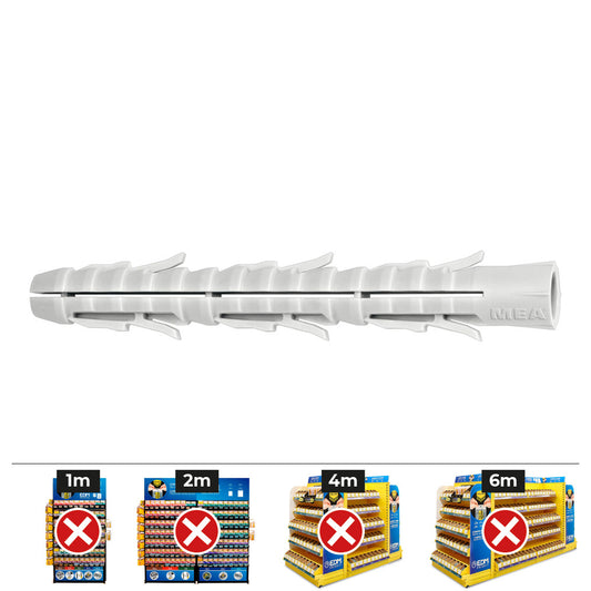 Caixa 25 unidade. cabeÃ§a longa padrÃ£o fl 10-90 Ã¸10 x 90 mm_0