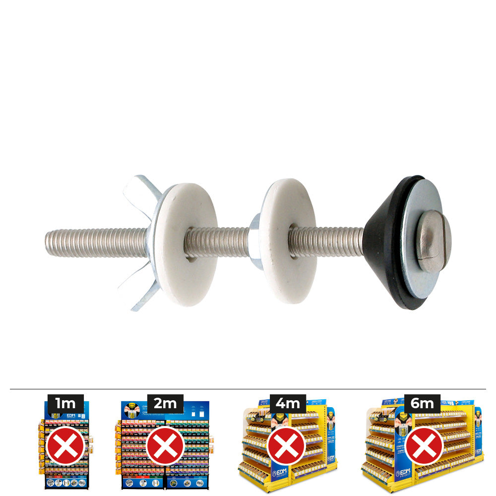 Saco de fixaÃ§Ã£o de tanque m6x90 fcis tipo inox a2_0