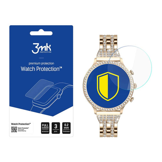 Hybrid glass 3mk Watch Protection FlexibleGlass on Manta Diamond Lusso Gold_0