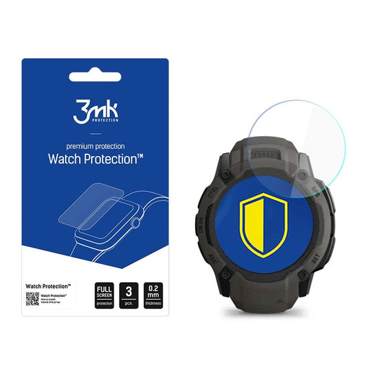 3mk Watch Protection™ v. FlexibleGlass hybrid glass on Garmin Instinct 2X_0