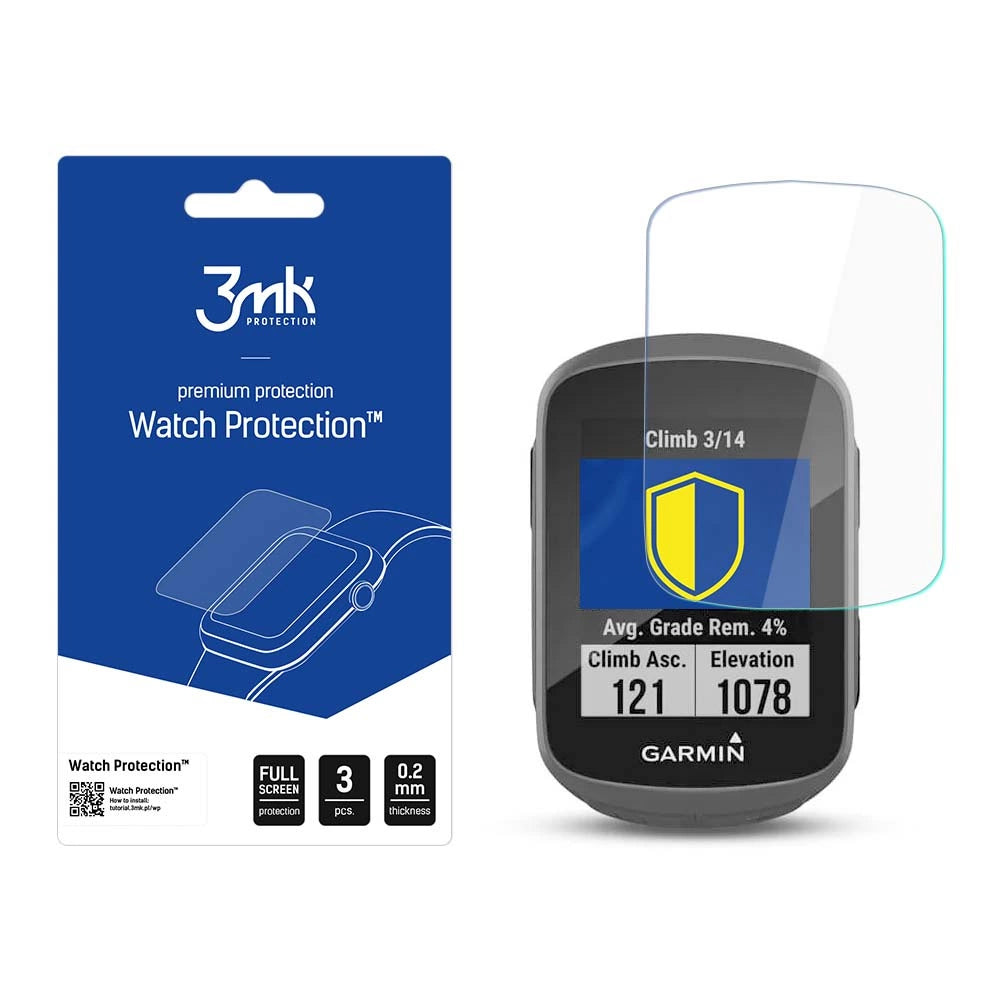 3mk Watch Protection FlexibleGlass protective film for Garmin Edge 130 Plus_0